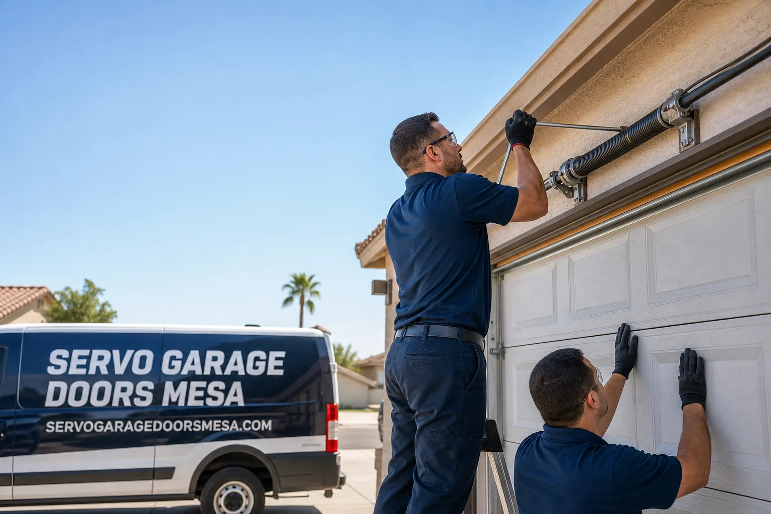 Servo Garage Doors Mesa garage door team